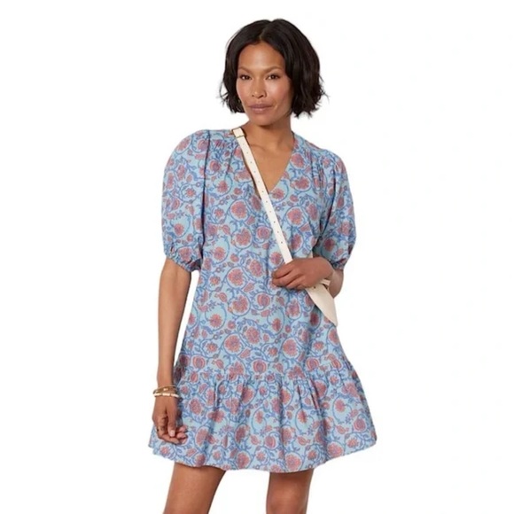 SUNDRY For Evereve All Day Dress Floral Print Size M - Picture 1 of 10